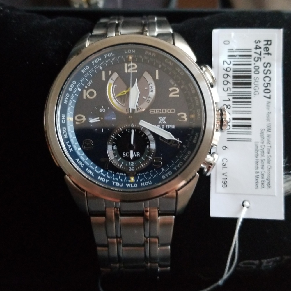 Seiko prospex blue face